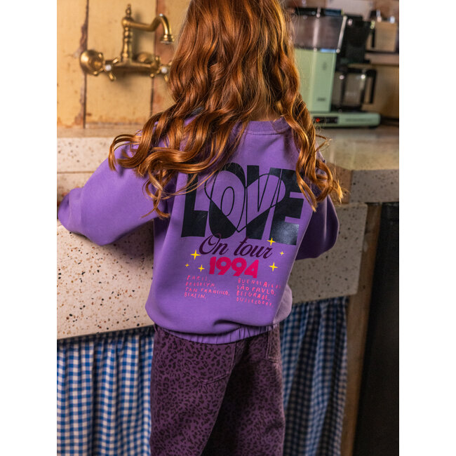 Little scuba Sweater 611 VERBENA PURPLE