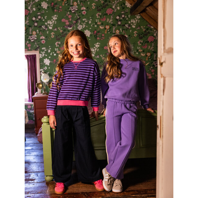 Little scuba Sweater 611 VERBENA PURPLE