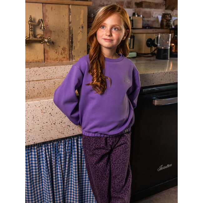 Little scuba Sweater 611 VERBENA PURPLE