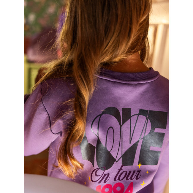 Little scuba Sweater 611 VERBENA PURPLE