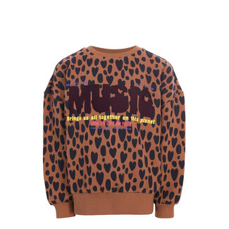Looxs Little Little leopard sweater 676 LEOPARD LOVE