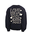 Little interlock sweater 157 night blue