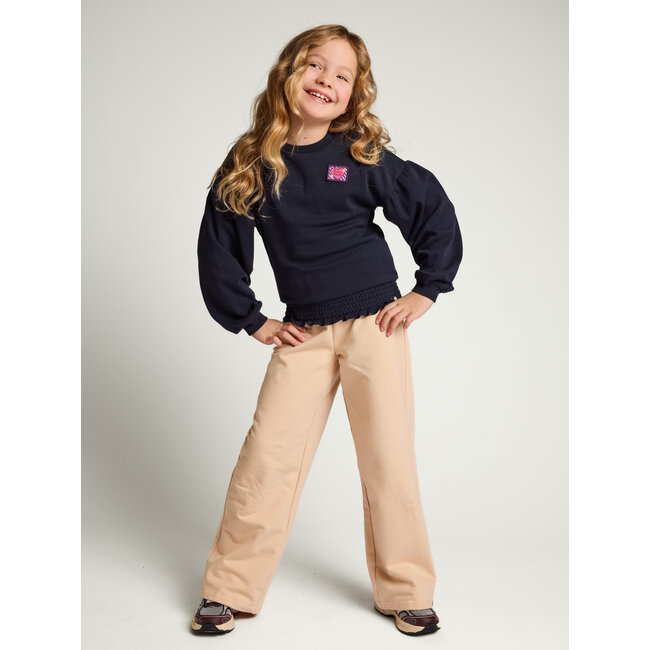 Little interlock sweater 157 night blue