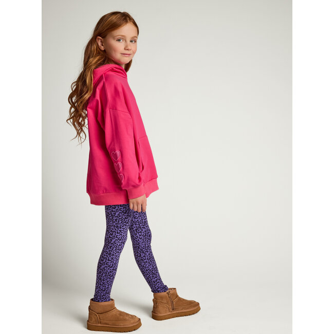 Little oversized hoodie 222 warm fuchsia
