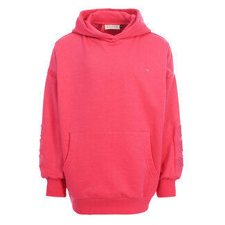 Looxs Little Little oversized hoodie 222 warm fuchsia