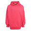 Little oversized hoodie 222 warm fuchsia