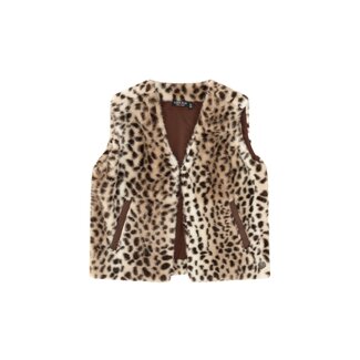 Like Flo Didi Flo girls faux fur gilet with closure 900 Animal
