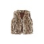 Didi Flo girls faux fur gilet with closure 900 Animal