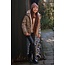Aimee Flo girls reversible short hooded jacket 355 Army