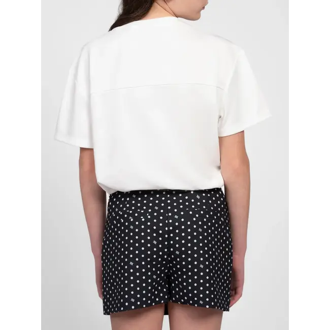 Jayne Polka Skort 1058 Black/Off White