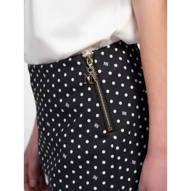 Jayne Polka Skort 1058 Black/Off White
