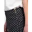 Jayne Polka Skort 1058 Black/Off White