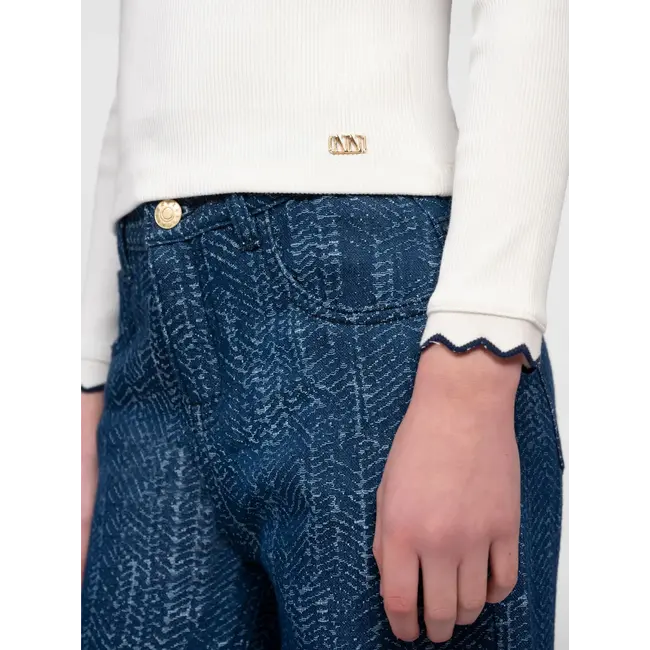 Eveline Rib Top 2000 Off White