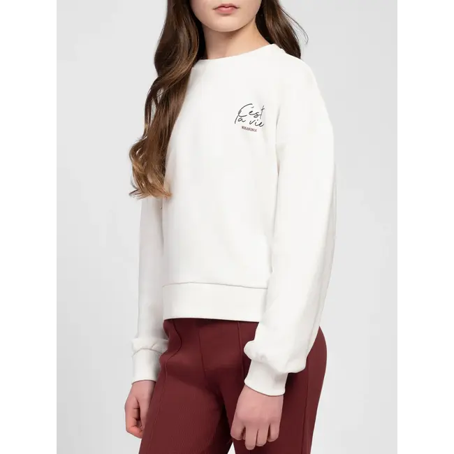L'Amour Sweatshirt 2000 Off White