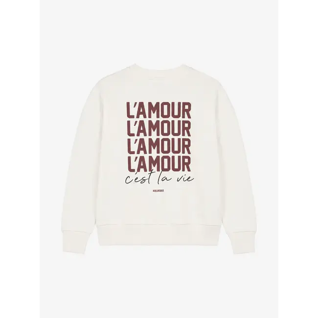 L'Amour Sweatshirt 2000 Off White