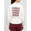 L'Amour Sweatshirt 2000 Off White