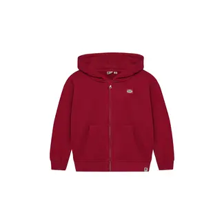 DAILY7 Hoodie Zipperjacket Basic  Red 4653 Rythmic Red