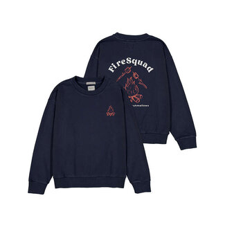 Mayoral fluorescent-print sweatshirt 400Navy