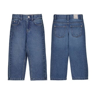 Mayoral Printed long denim pants     35Medium