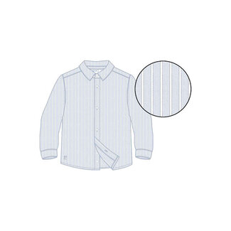 Mayoral Basic l/s shirt              30Lightblue