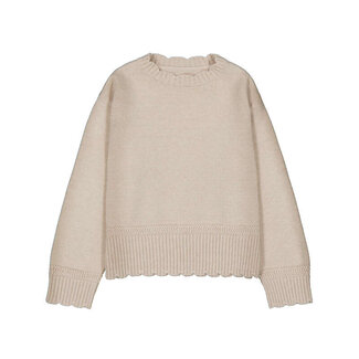 Mayoral Knitted smooth sweater       71Beige vigo