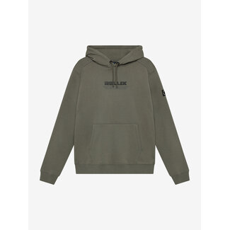 Rellix Hoodie Rellix Chest Brush Green 9685 Mid Green