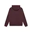Loose Fit Hoodie Chest Brushed  4222 Dusty Bordeaux