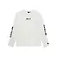 Oversized T-Shirt LS RLX White 1103 Cloud