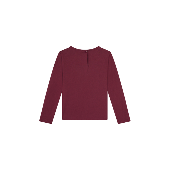 LILA T-shirt long sleeves BORDEAUX