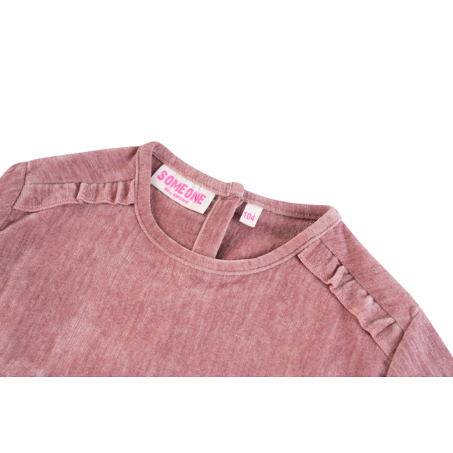 YARA Dress long sleeves OLD PINK