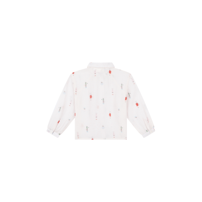 MAGALI Shirt long sleeves DARK ECRU