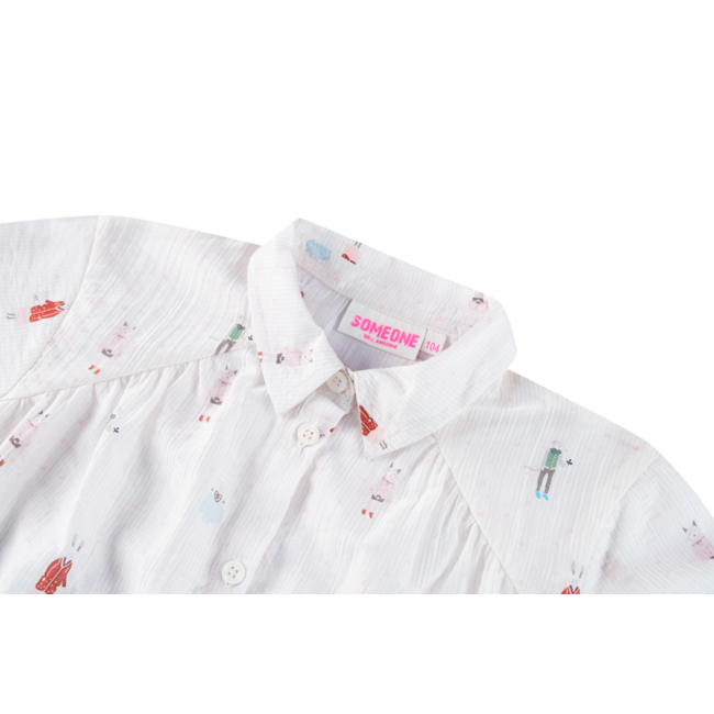 MAGALI Shirt long sleeves DARK ECRU