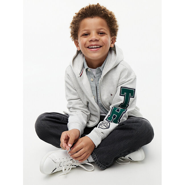 BRAND LOVE FZ HOODIE, P09 Grey Heather
