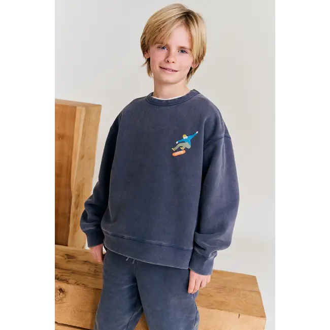 oscar sweater skater /000758 - dark slate