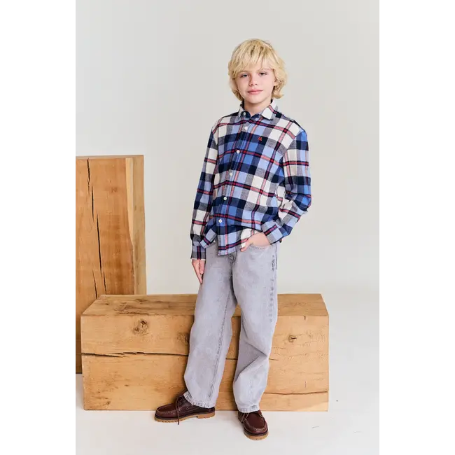 finn pants blake /001060 - wash light grey