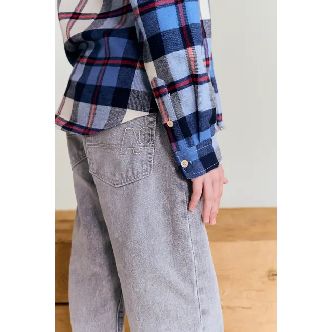 finn pants blake /001060 - wash light grey