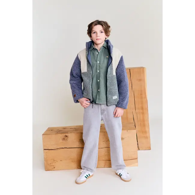finn pants blake /001060 - wash light grey