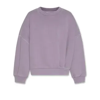 AO76 lys sweater square cosy /000682 - purple ash