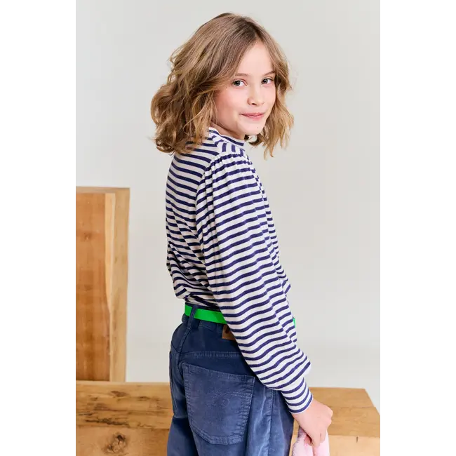sol t-shirt stripe /000760 - indigo