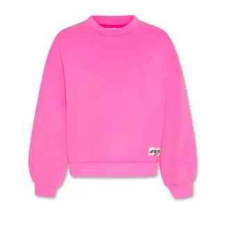 AO76 violetta sweater label /000510 - fluo pink