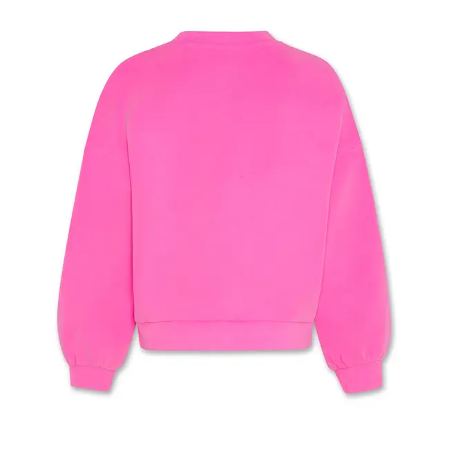 violetta sweater label /000510 - fluo pink