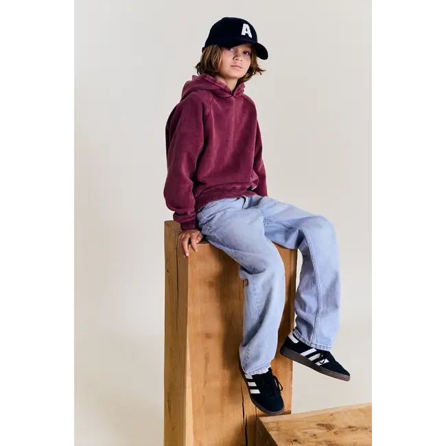 lenny hoodie belgian /000680 - bordeaux