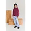 lenny hoodie belgian /000680 - bordeaux