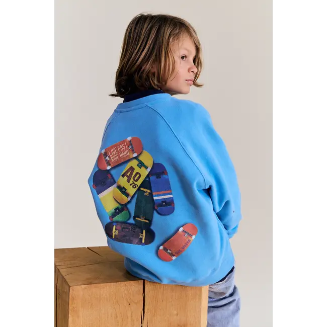 moon sweater boards /000710 - sky blue