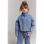 kids woven flowy denim blouse 197 Mid Denim Blue