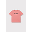 kids knitted The label T-shirt 328 Bright Coral
