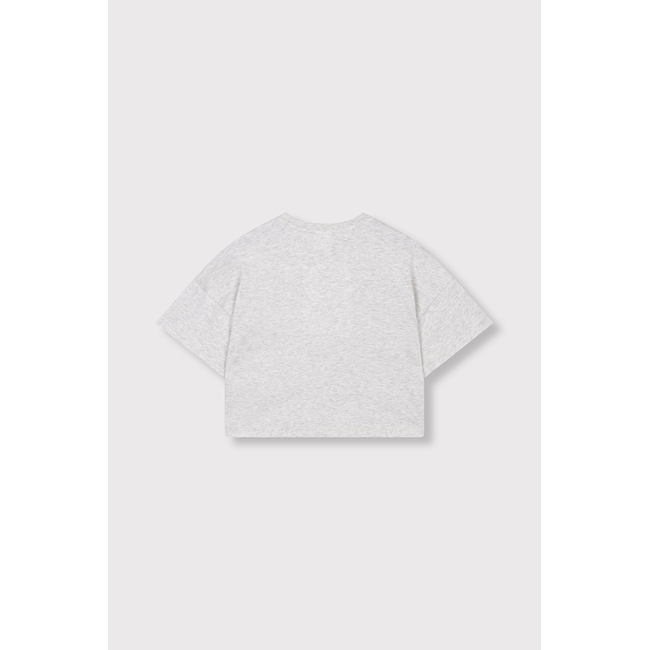 kids knitted batwing T-shirt 940 Light Grey Melange