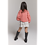 kids knitted cropped sweater 328 Bright Coral