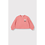 Alix the Label kids knitted cropped sweater 328 Bright Coral