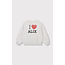 kids knitted batwing sweater 940 Light Grey Melange